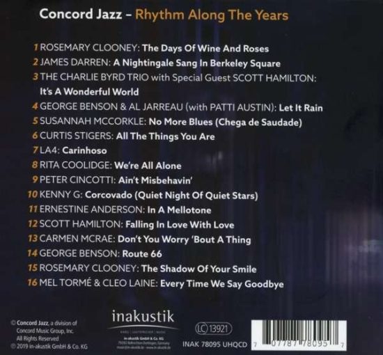 Concord Jazz tracklist