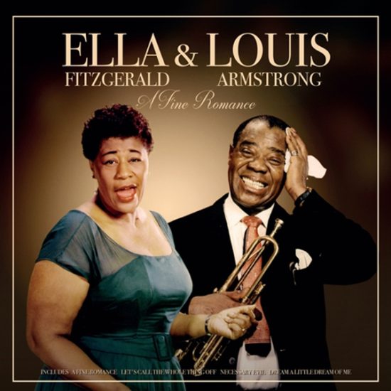 Ella Fitzgerald and Louis Armstrong A fine romance LP