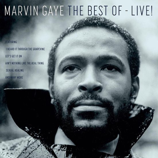 Marvin Gaye Best of live! LP