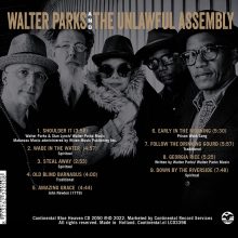 Walter Parks inlay CD inside