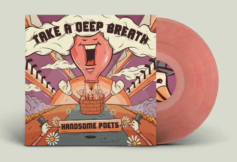 Handsome Poets Take a deep breath LP compleet