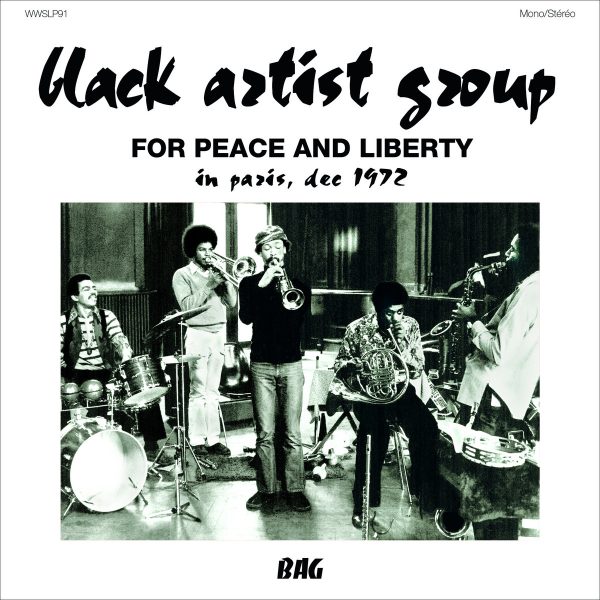 Black Artist Group For peace and liberty In Paris dec 1972